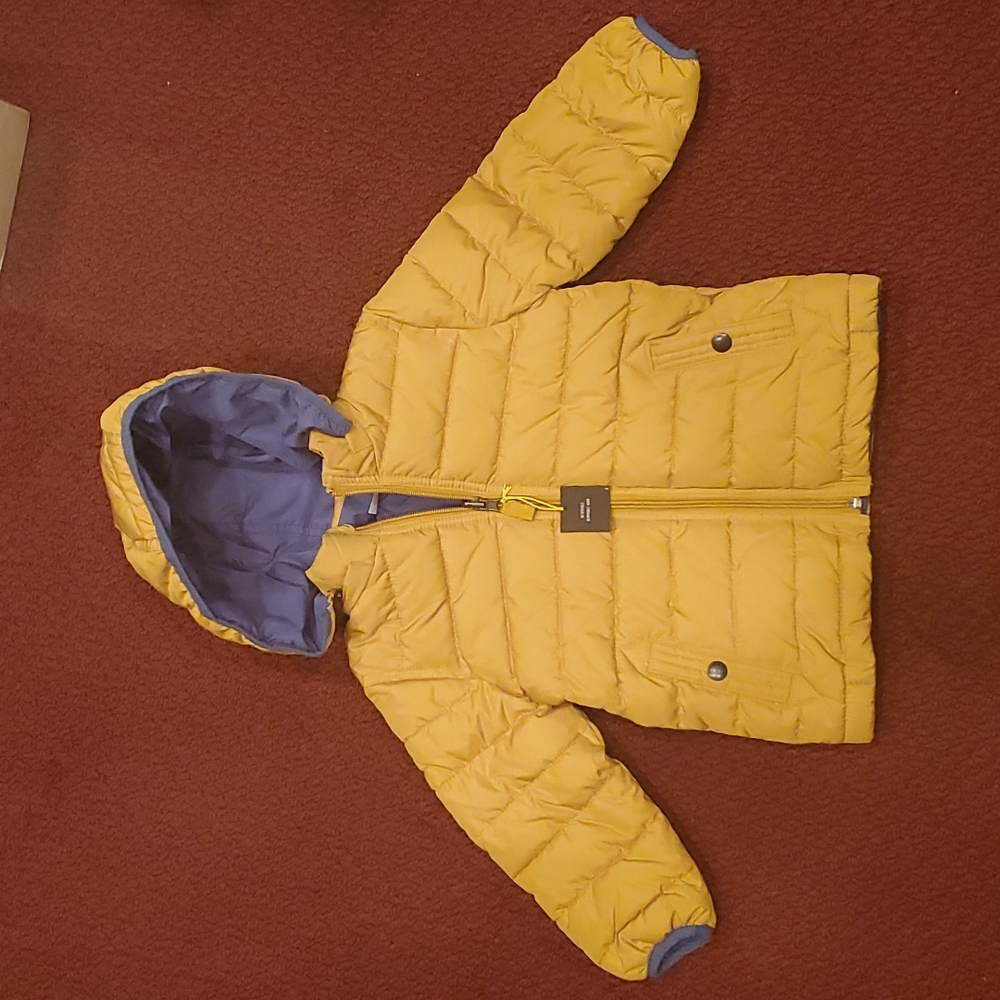 NWT Gap Reversible Toddler Puffer Jacket